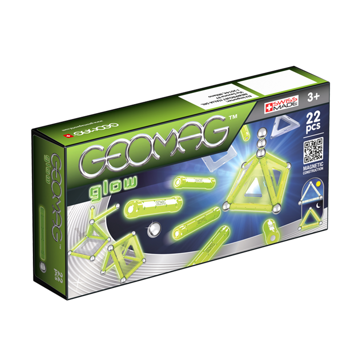 Geomag Glow Konstruktionsleksak Självlysande Magnetiska